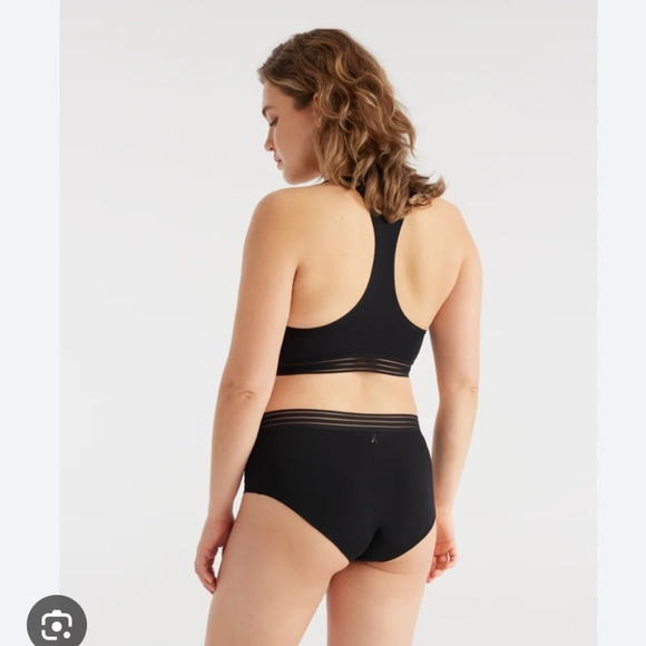 Knix XL Luxe Modal Pullover Lounge Bra Black NWOT - Picture 5 of 5